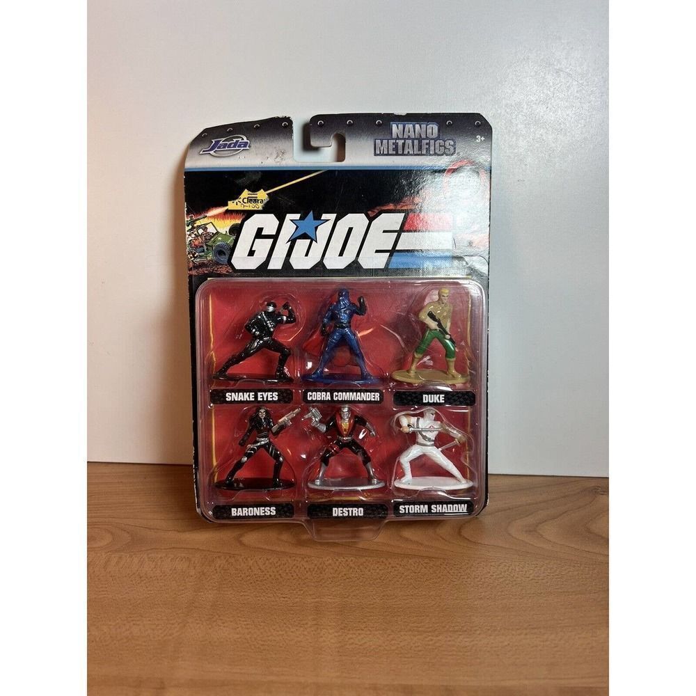 Jada Toys G.I. Joe Nano Metalfigs Snake Eyes Action Figure